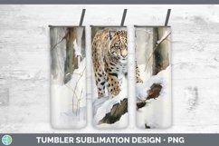 GorgeousWinter Wild Cats Tumbler design.