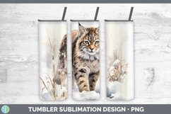 GorgeousWinter Wild Cats Tumbler design.