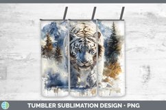 GorgeousWinter Wild Cats Tumbler design.