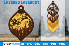 Winter Wonderland Ornaments Lasercut Product Image 2