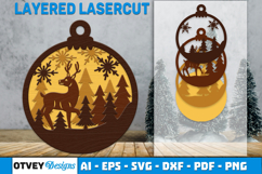 Winter Wonderland Ornaments Lasercut BUNDLES 12 DESIGNS Product Image 5