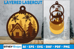 Winter Wonderland Ornaments Lasercut Product Image 2