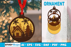 Winter Wonderland Ornaments Lasercut BUNDLES 12 DESIGNS Product Image 17