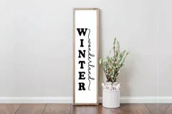 Winter Wonderland SVG , Christmas Porch Decor SVG Product Image 3