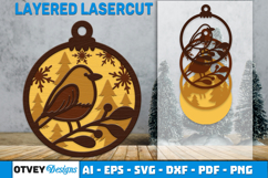Winter Wonderland Ornaments Lasercut BUNDLES 12 DESIGNS Product Image 18