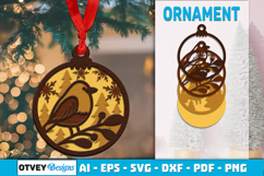 Winter Wonderland Ornaments Lasercut Product Image 1