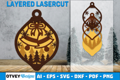 Winter Wonderland Ornaments Lasercut Product Image 2