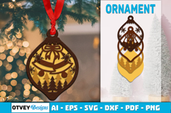 Winter Wonderland Ornaments Lasercut Product Image 1