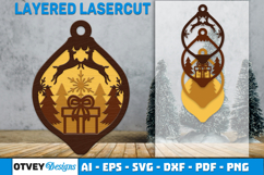 Winter Wonderland Ornaments Lasercut Product Image 2