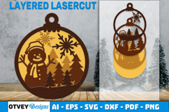 Winter Wonderland Ornaments Lasercut Product Image 2