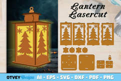 Winter Wonderland Lantern Lasercut File Product Image 1