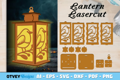 Winter Wonderland Lantern Lasercut File Product Image 1