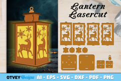 Winter Wonderland Lantern Lasercut File Product Image 1