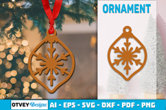 Winter Wonderland Ornaments Lasercut BUNDLES 12 DESIGNS Product Image 5