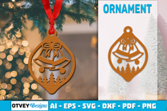 Winter Wonderland Ornaments Lasercut BUNDLES 12 DESIGNS Product Image 8