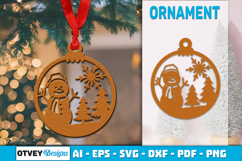 Winter Wonderland Ornaments Lasercut Product Image 1