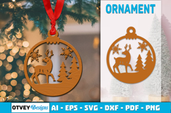 Winter Wonderland Ornaments Lasercut BUNDLES 12 DESIGNS Product Image 12