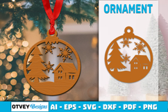 Winter Wonderland Ornaments Lasercut Product Image 1