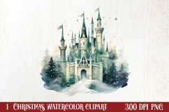 Winter Wonderland Postage Stamp Clipart , Christmas PNG Product Image 1