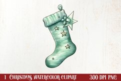 Winter Wonderland Postage Stamp Clipart , Christmas PNG Product Image 1