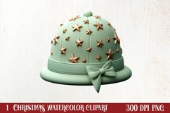 Winter Wonderland Postage Stamp Clipart , Christmas PNG Product Image 1