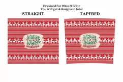 winter wonderland skinny tumbler sublimation wrap with high resolution and transparant background are for 20oz and 30oz skinny tumbler