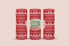 winter wonderland skinny tumbler sublimation wrap with high resolution and transparant background are for 20oz and 30oz skinny tumbler