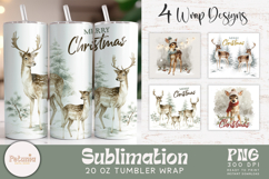 trendy vintage christmas png tumbler wrap designs being used as trendy Christmas 20 oz tumbler print