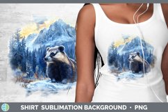 GorgeousWinter Woodland Animals Shirt design.