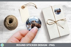 GorgeousWinter Woodland Animals Stickers design.