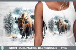 GorgeousWinter Woodland Animals Shirt design.