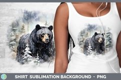 GorgeousWinter Woodland Animals Shirt design.