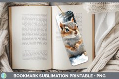 GorgeousWinter Woodland Animals Bookmark design.
