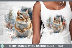 GorgeousWinter Woodland Animals Shirt design.