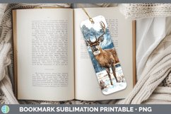 GorgeousWinter Woodland Animals Bookmark design.
