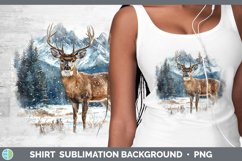 GorgeousWinter Woodland Animals Shirt design.