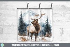 GorgeousWinter Woodland Animals Tumbler design.