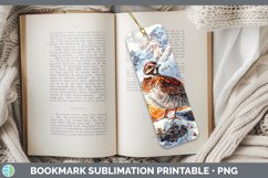 GorgeousWinter Woodland Animals Bookmark design.