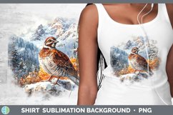 GorgeousWinter Woodland Animals Shirt design.
