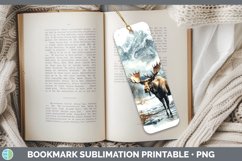 GorgeousWinter Woodland Animals Bookmark design.