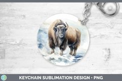 GorgeousWinter Woodland Animals Keychain design.