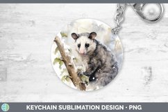 GorgeousWinter Woodland Animals Keychain design.