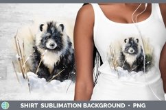GorgeousWinter Woodland Animals Shirt design.