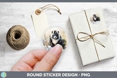GorgeousWinter Woodland Animals Stickers design.