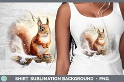 GorgeousWinter Woodland Animals Shirt design.