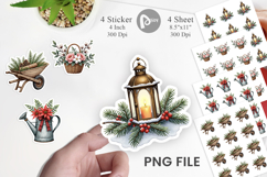 Winter Woodland Farmhouse Sticker Product Image 1