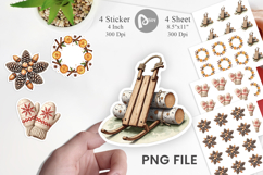 Winter Woodland Farmhouse Sticker Product Image 1