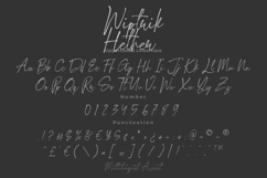 Wiptrik Hether - Natural Script Font Product Image 8