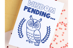Wisdom Pending - Sarcastic SVG Quote Product Image 1