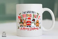 Funny Wish You Nothing But A Merry Christmas Holiday Season Product Image 4
